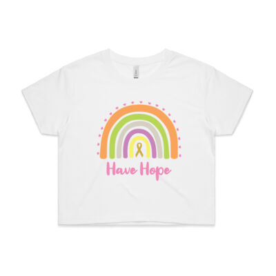 Have Hope Womens Crop Tee Thumbnail