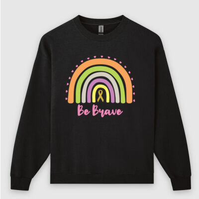 Be Brave Crew Neck Sweatshirt Thumbnail