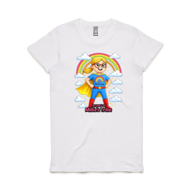 Ladies - Millies tribe superhero shirt Thumbnail